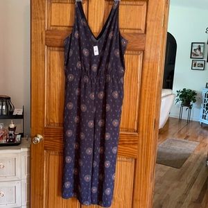 Loft wide leg ROMPER size XL NEW!!